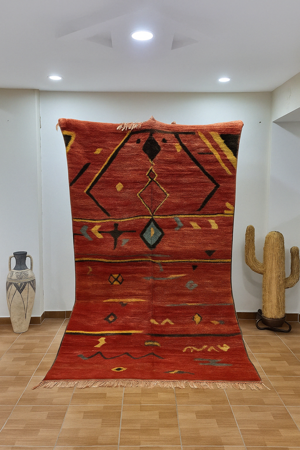 Saad Rachid Marokkaans handgemaakt tapijt150 cm x 100 cm
