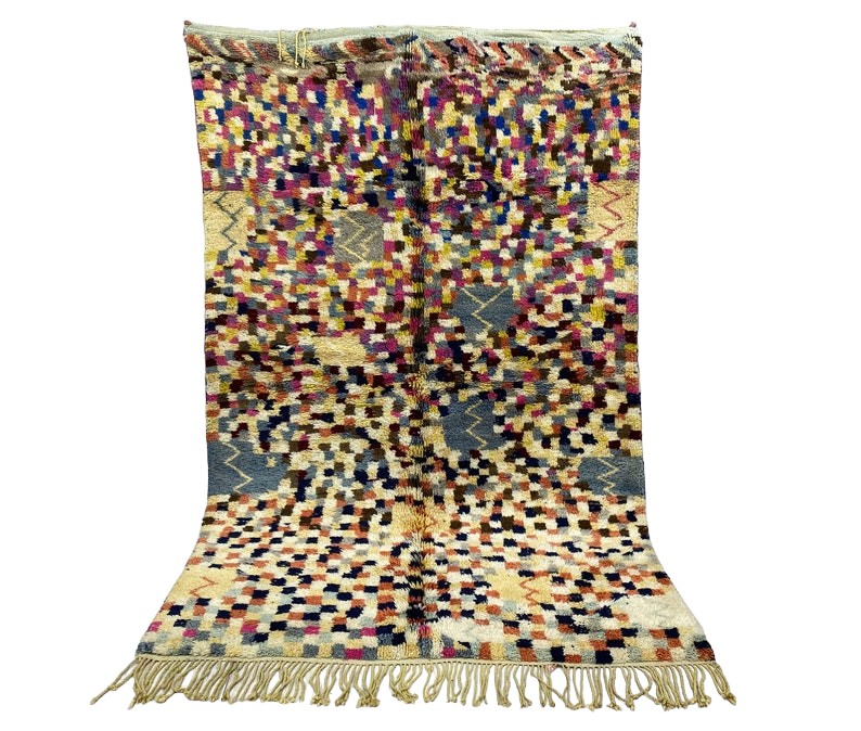 Leila Yasmina Marokkaans handgemaakt tapijt150 cm x 100 cm